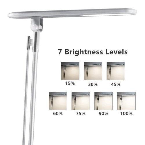 7W LED Desk Lamp with 4 Lighting Modes, 7 Brightness Levels, USB Port, Touch Control, 1-Hour Auto Off Switch - Toytexx 7W LED Desk Lamp with 4 Lighting Modes, 7 Brightness Levels, USB Port, Touch Control, 1-Hour Auto Off Switch - Toytexx